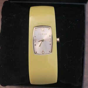 Furla Yellow Bracelet Watch